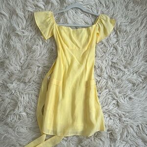 Yellow Zara Dress